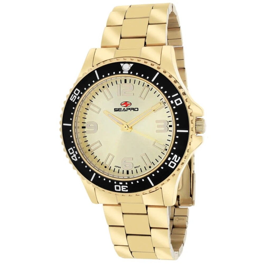 Seapro Tideway Quartz Gold Dial Ladies Watch SP5413 - Gold-tone
